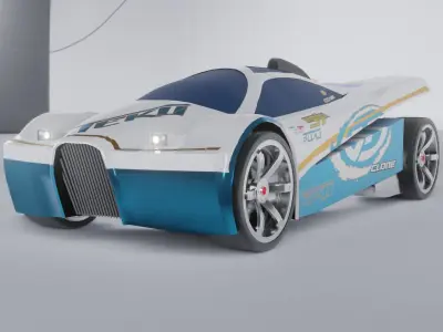 Hotwheels Slingshot  3D model