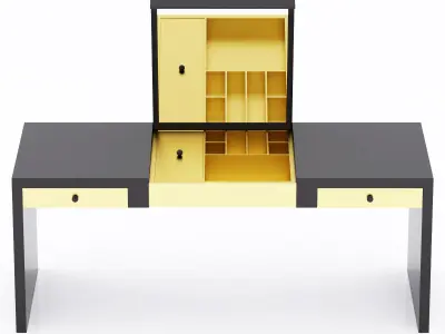 benhamou PANDORA MAKEUP TABLE 3D model