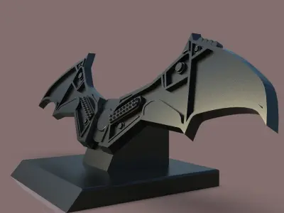 Batman 2022 Batarang  Table Deco 3D Print 3D print model