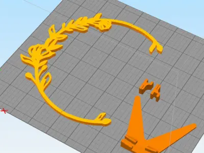 DESKTOP PHOTO FRAME 3D print model