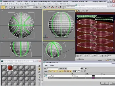 basketball ball Low-poly 3D model