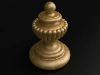 Pinecone Corbel  3D model