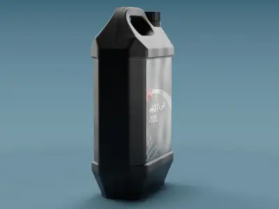 Oil Canister Free 3D model