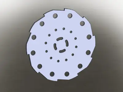 Disc Brake Free 3D model