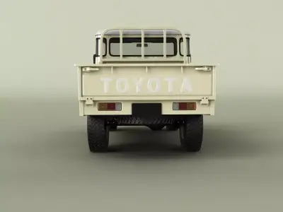 Toyota Land Cruiser FJ45 Pickup 3D model