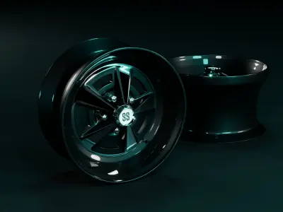 Muscle Wheel SS 3D model