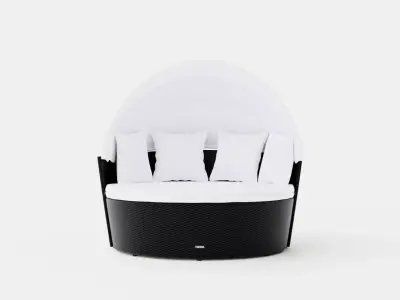 Florence Sunbed Low-poly 3D model