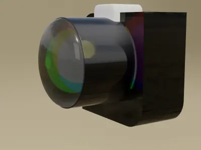  camera modeling blender training project 3D model