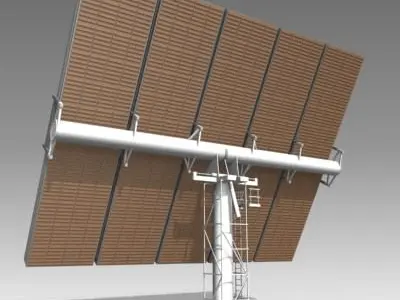 Solar Tower 3D model