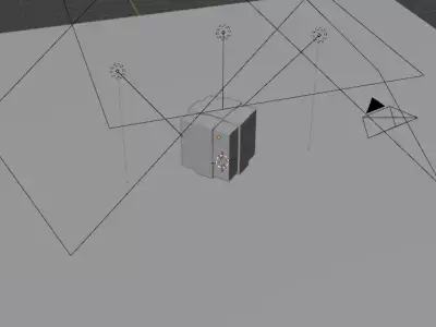Cartoon Gift 3D model