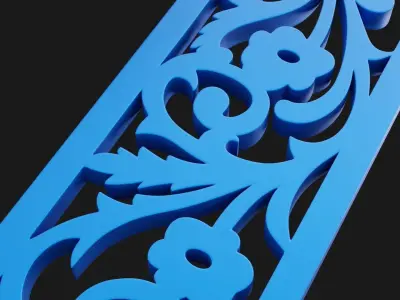 CNC Design No 1 3D print model