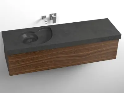 shell sink 3D model