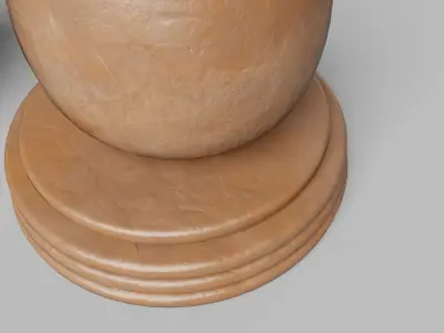 Clay Vase 3D model