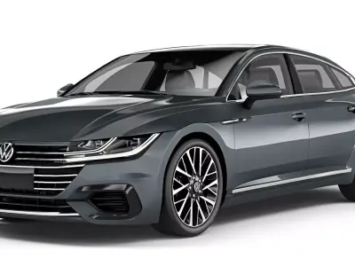 Volkswagen Arteon R-line 2018 3D model