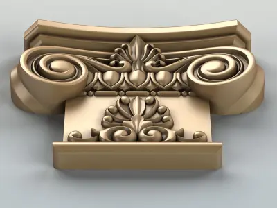 Column Capital 007 3D model