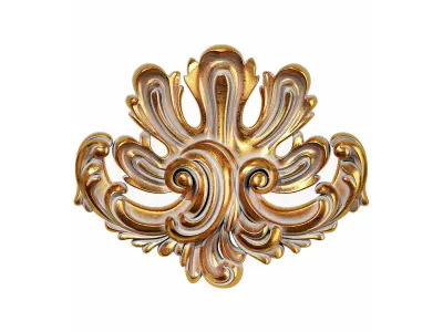 Classic carved 124 3D model