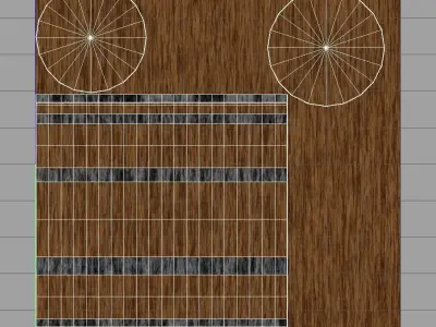 LOW POLY BARREL barrels stacked Free low-poly 3D model