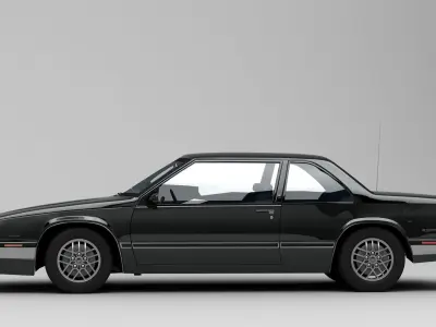 Buick LeSabre T-Type 1987 3D model