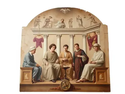 Classic Roman Forum Artwork model pack Low-poly 3D model