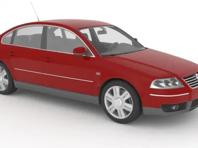 Volkswagen Passat 2009 3D model