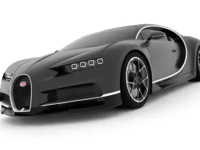 Bugatti Chiron 3D model