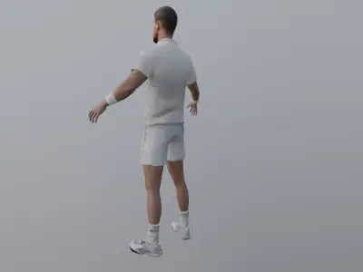 Novak Djokovic  3D model