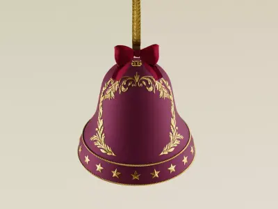 Christmas Bell 3D model