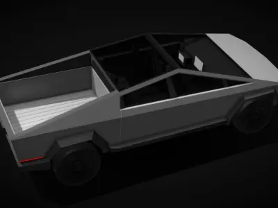 Tesla CyberTruck 3D model