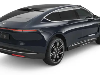 2025 Nio ET9 With Interior 3D model