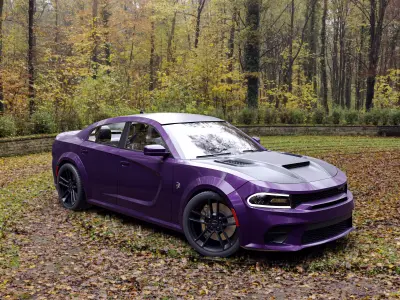 Dodge Charger SRT Hellcat Redeye 2021 3D model