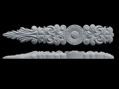 Decorative Element 3D Model Collection