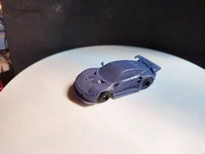 Porche 911 HO Slot Car Super G Plus Body 3D print model