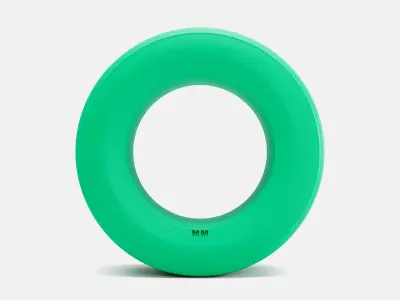 15x10 Goodyear Polyglas GT L60-15 Tire 3D print model