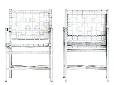 Crate and Barrel - Taj Arm Chair 3D model