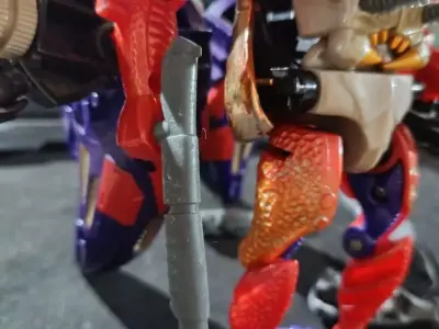 Transformers Beast Wars Transmetal Rampage Blaster 3D print model