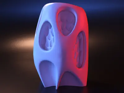Vase spider 3D print model