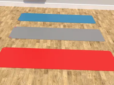 Yoga Mat 3D model