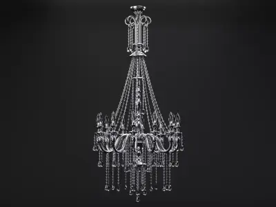 -Luxury Chandelier- 3D model