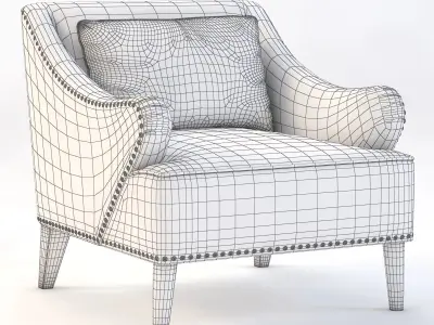 Baker Avenue Chair 3D model