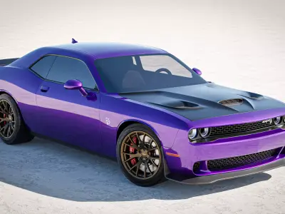 Dodge Challenger SRT Hellcat 2018 3D model
