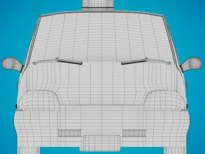 TICO CAR CARTOON  3D model
