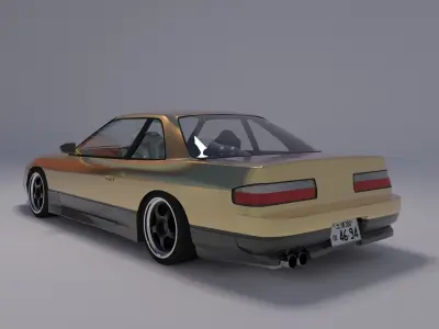 Nissan Silvia S13 3D model