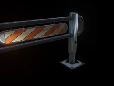 Gabarit de passage Free low-poly 3D model