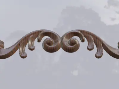 Frame Decor 3D print model 7