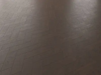 Parquet Oak Marrone NEW Firestop set 5 3D model