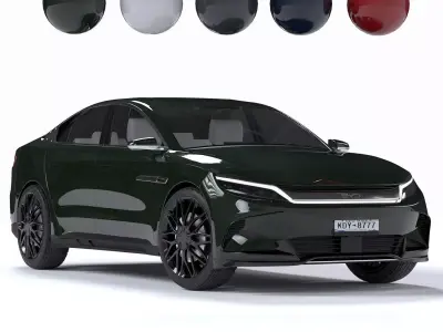 BYD HAN 2024 3d Model 3D model