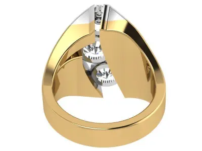 Diamond Ring 4219 3D print model