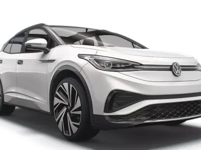 VW ID4 1st China 2021 3D model