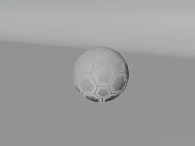 Soccer ball 3D model 11