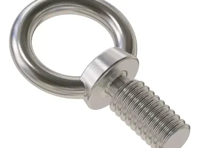 Steel Eye Bolt 3D print model